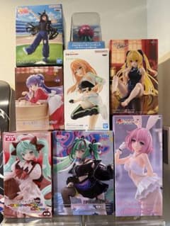 未開封】プライズフィギュア8点 まとめ売り - メルカリ