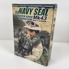 未開封U.S. NAVY SEAL WATER EDGE Mk43 フィギュア U.S. Navy Seal Water Edge Operation MK43 Mod 0 Gunner | Action