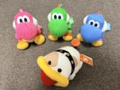 amiibo あみぐるみ　ポチ　ヨッシー各種　４点セット amiibo ヨッシー ポチ あみぐるみ 4体セット 注意事項あり - メルカリ