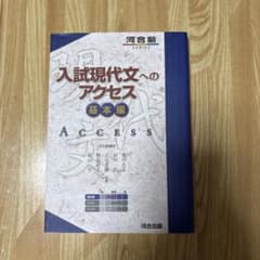 入試現代文へのアクセス 基本編のサムネイル