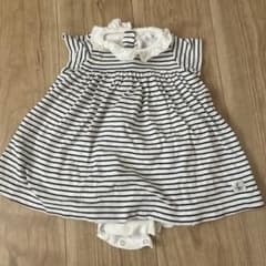 プチバトー　ワンピース　12m/74cmのサムネイル