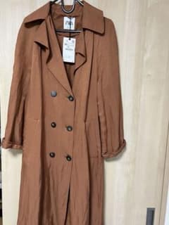 ZARA ブラウン トレンチコート XSのサムネイル