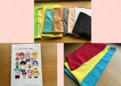 推しぬい製作セット 【ソフトボア&ナイレックス生地ハギレとぬいぐるみ作り方の本】のサムネイル