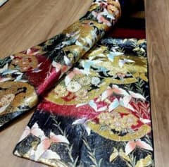 豊潤な逸品&極美品【袋帯 佐賀錦 成人式 帯 結婚式 訪問着 着物 七五三