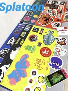 マイニンテンドーストア限定☆プラチナポイント交換 スプラトゥーンステッカーのサムネイル