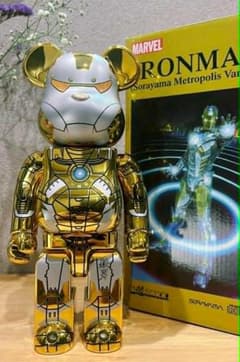 ベアブリック SORAYAMA IRONMAN REVERSE 400% - メルカリ