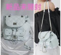 ♡ ダーリッチ Darich ♡ キルティングビジューミニリュック sax Darich ダーリッチ キルティングビジューミニリュック SAX - メルカリ