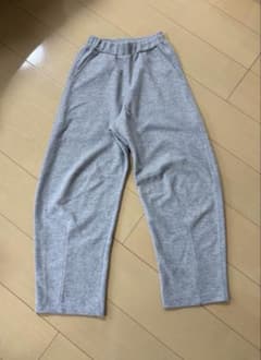 【Re:EDIT リエディ】スムースダンボールカーブパンツ グレー SCのサムネイル
