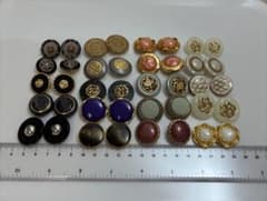 ヴィンテージボタン ペア20個セットのサムネイル