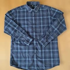 ユニクロ/UNIQLO/長袖シャツ/ボタンダウンシャツ/XL/タータンチェックのサムネイル