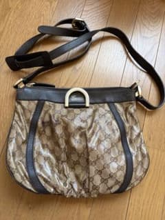 GUCCI GG柄 ショルダーバッグ ブラウンのサムネイル