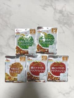 Pigeon ベビーフード 12ヶ月頃から 5袋セットのサムネイル