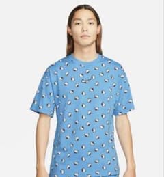 Nike ハローキティ柄 半袖Tシャツ M 水色のサムネイル