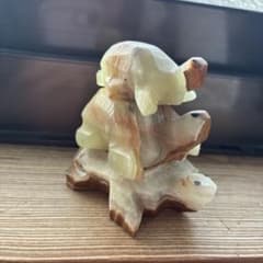 石製彫刻 亀3セット - メルカリ