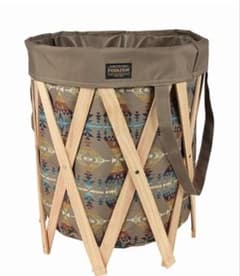 FOLDING ROUND BASKET