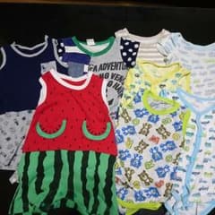 にゃんちゅうさん専用!!ロンパース80cmまとめ売り肌着80cmのサムネイル
