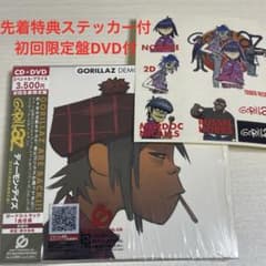 ステッカー付】GORILLAZ / DEMON DAYS 初回限定盤 - メルカリ
