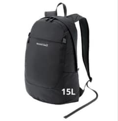 【新品】mont-bell ポケッタブル デイパック 15 ブラックのサムネイル