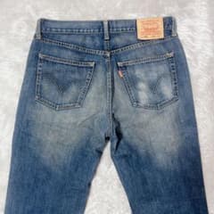 00s LEVI'S 리바이스 533 악마 수염 세로 떨어지는 페이드 w34