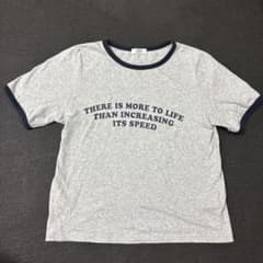 LOWRYS FARM ロゴTシャツ グレー 半袖のサムネイル