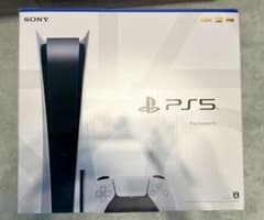 PlayStation 5 本体とコントローラー　ディスクドライブ搭載のサムネイル