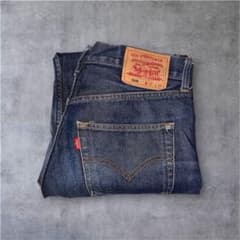 Levi's 508 ストレートデニム 33×34 ダークブルー アメカジのサムネイル