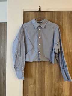 【moussy】ライトブルー シャツ 長袖のサムネイル