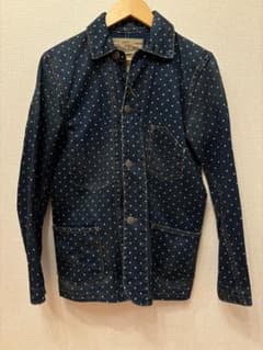 RRL 20'sスタイル ポルカドットカバーオール インディゴ染め RRL 20'sスタイル ポルカドットカバーオール インディゴ染め - メルカリ