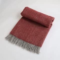 idee シルケボー◾️ブランケット 赤 レッドのサムネイル