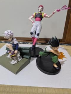 HUNTER×HUNTER 피규어 3체 세트 곤 킬루아 히소카