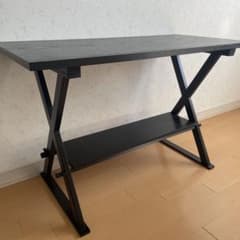 茶道具 組立式 立礼式 立礼卓 立礼棚 木製 黒塗 机 台 点茶 裏千家　喫架 茶道具 組立式 立礼式 立礼卓 立礼棚 木製 黒塗 机 台 点茶 裏