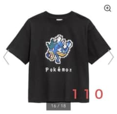 デットストック　ポケモン　ギャラドス 　Tシャツ 新品】GU ポケモン ギャラドス Tシャツ キッズ 110 - メルカリ