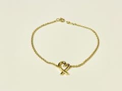 Tiffany & Co. ラビングハート ゴールドブレスレットのサムネイル