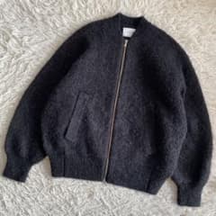 ADAM ET ROPE' ループフラッフィーニットブルゾン - メルカリ