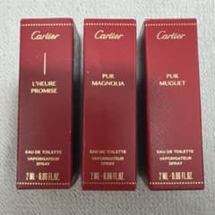 Cartier 香水 サンプル 3本セット - メルカリ