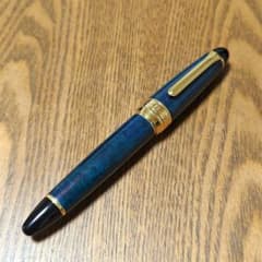 最終価格 セーラー万年筆 キングプロフィット ターコイズブライヤー 中字のサムネイル