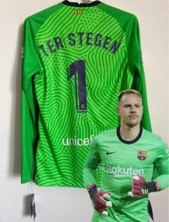 【激レア正規品】テアシュテーゲン バルセロナ20 21 ユニフォーム topps 正規品】テアシュテーゲン FCバルセロナ20 21 ユニフォーム topps