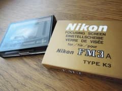 Nikon FM3A用 フォーカシングスクリーン TYPE K3 - メルカリ