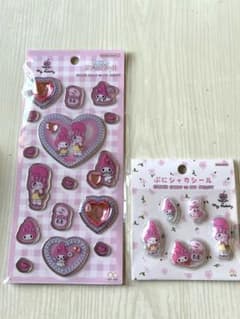 マイメロ エスターバニー キラキラジュエルシール ぷにシャカシールのサムネイル