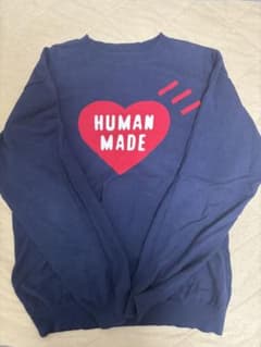 HUMAN MADE ニット セーター ネイビー XL - メルカリ