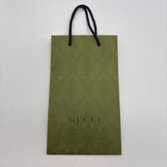 GUCCI】 ショップ袋 ショッパー グリーン グッチ - メルカリ