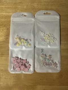 ネイルパーツ リボン 花 ヒトデ リーナベル3D デコレーションのサムネイル