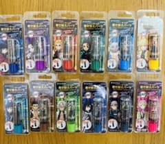 ☆新品☆シャチハタ 鬼滅の刃 ネーム9 着せ替えパーツ 12本