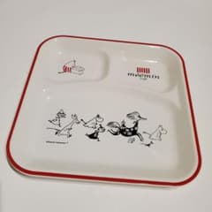 무민 MOOMIN 무민 카페 한정 런치 플레이트 신품