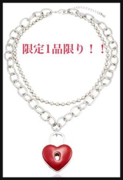 ハート型のキーモチーフがポイント★シンプルな着こなしでも存在感発揮のネックレス〜のサムネイル