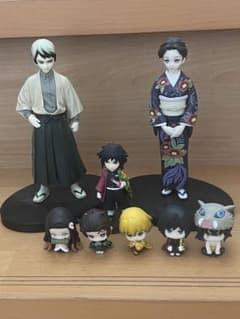 アニメキャラクター フィギュア 9体セット アニメキャラクター フィギュアセット 9体 - メルカリ