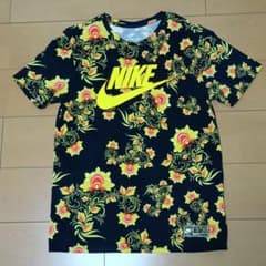 【希少】ナイキ フローラル 総柄 Tシャツ L ホフロマ 花柄 892216のサムネイル