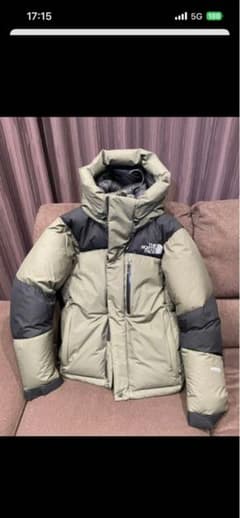 THE NORTH FACE ダウンジャケット M オリーブ/ブラックのサムネイル