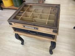 コレクションテーブル コレクションケース 机 サイドテーブル