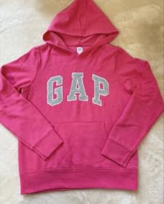 GAPキッズ150 ピンク　パーカーのサムネイル